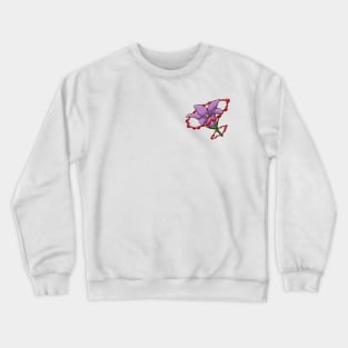 the flower Crewneck Sweatshirt